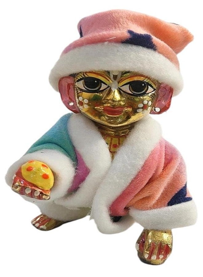 Partish Laddu Gopal Winter Night Suit | Night Suit for Ladoo Gopal | Kanha Ji | Bal Gopal | Thankur Ji (Size 1, Pack of 4) - Image 2